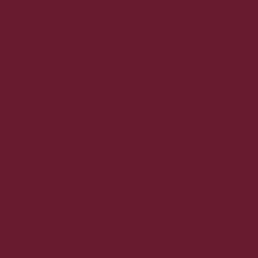Color HEX #6a1a31 