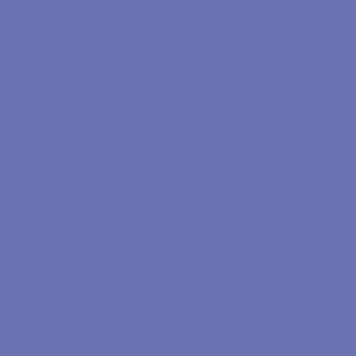 Color HEX #6b72b2 