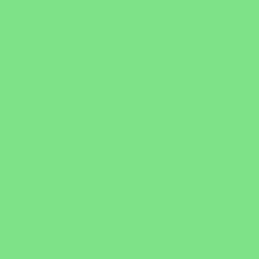 Color HEX #7ee388 