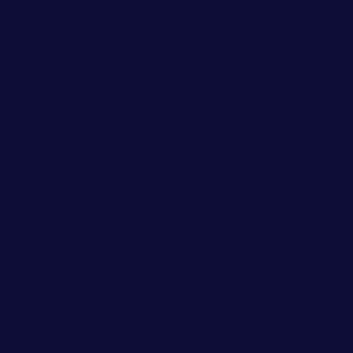 Color HEX #0e0d38 