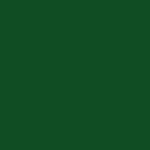 Color HEX #114d23 