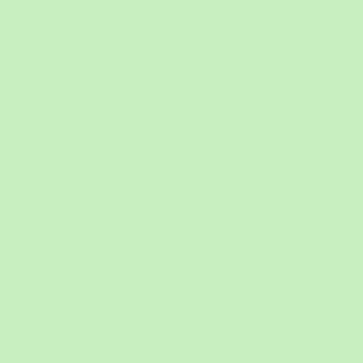 Color HEX #c9f1bf 