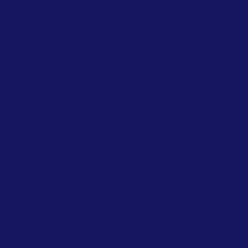 Color HEX #151560 