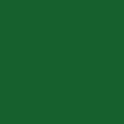Color HEX #15602c 