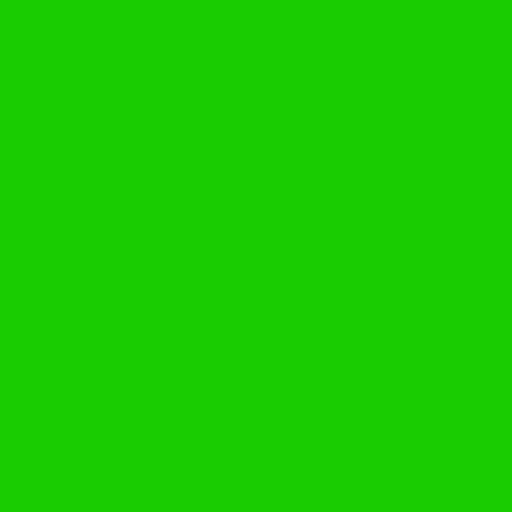 Color RGB 25,204,2 