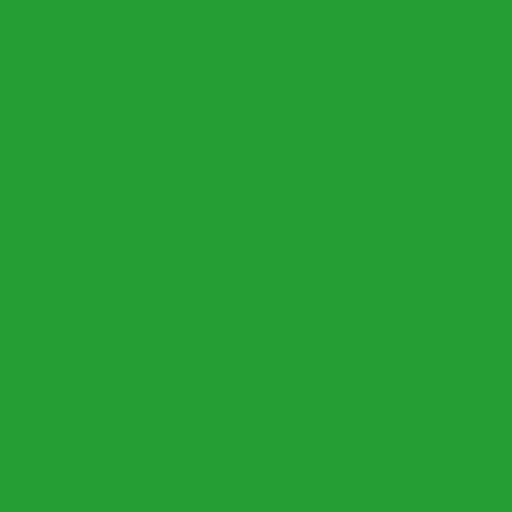 Color HEX #23a030 
