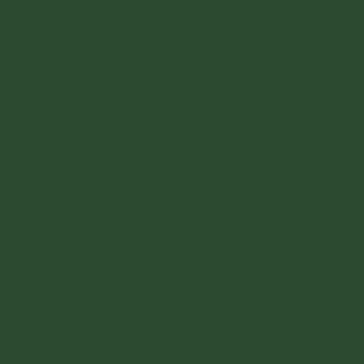 Color HEX #2c4a30 