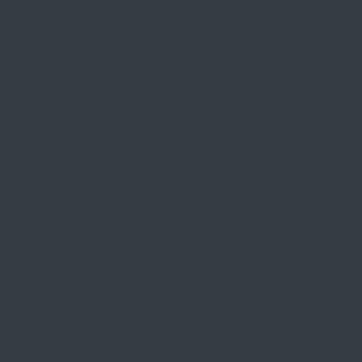 Color HEX #343d41 
