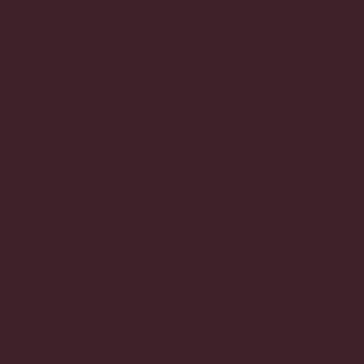Color HEX #3e2129 