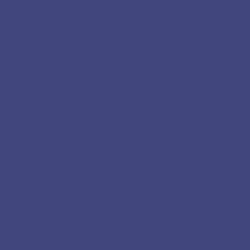 Color HEX #41477d 
