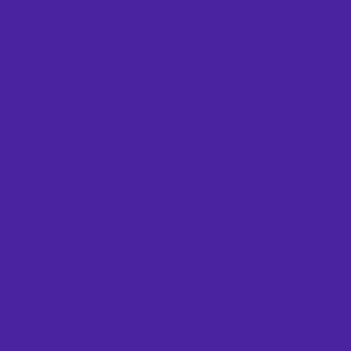 Color HEX #4923a0 