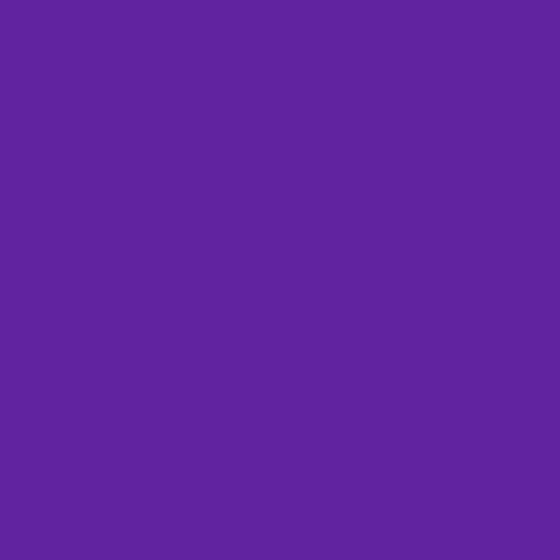 Color HEX #6123a0 